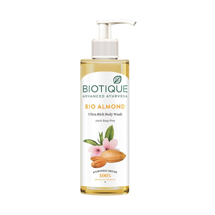 Biotique Body Wash Almond Ultra Rich 